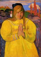 Gauguin, Paul - Breton Woman in Prayer